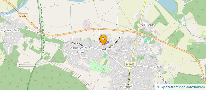 localisation de l'entreprise DE MORAIS CONSEIL  CHANTILLY