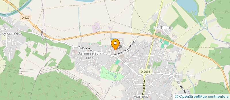 localisation de l'entreprise DE MORAIS PIRES IMMOBILIER  ASNIERES-SUR-OISE