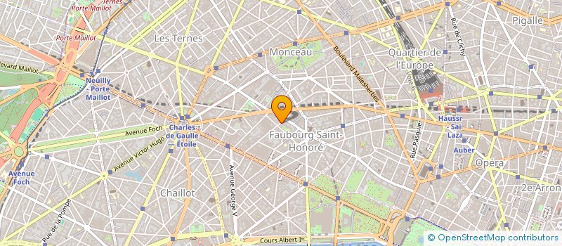 localisation de l'entreprise DE MORNY  PARIS