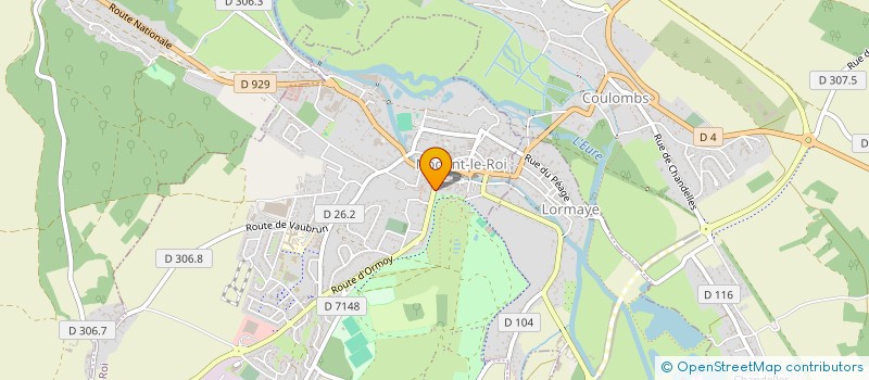 localisation de l'entreprise DE MOURA 28 à NOGENT-LE-ROI