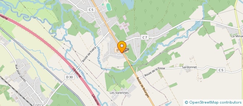 localisation de l'entreprise DE MOURA  VIGNOUX-SUR-BARANGEON