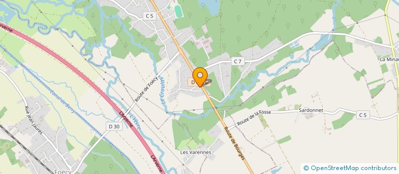 localisation de l'entreprise DE MOURA  VIGNOUX-SUR-BARANGEON