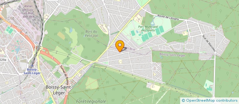 localisation de l'entreprise DE MUER à BOISSY-SAINT-LEGER