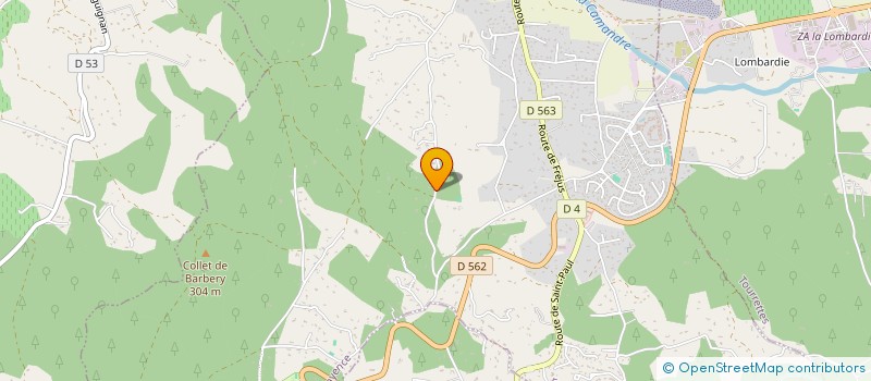 localisation de l'entreprise DE MURVILLE  FAYENCE