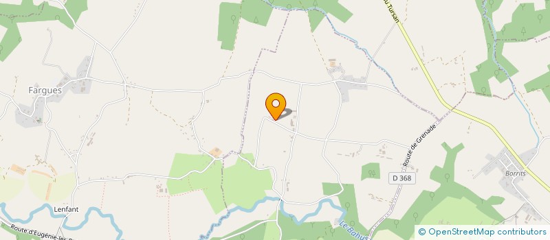 localisation de l'entreprise DE NAOUTET  BUANES