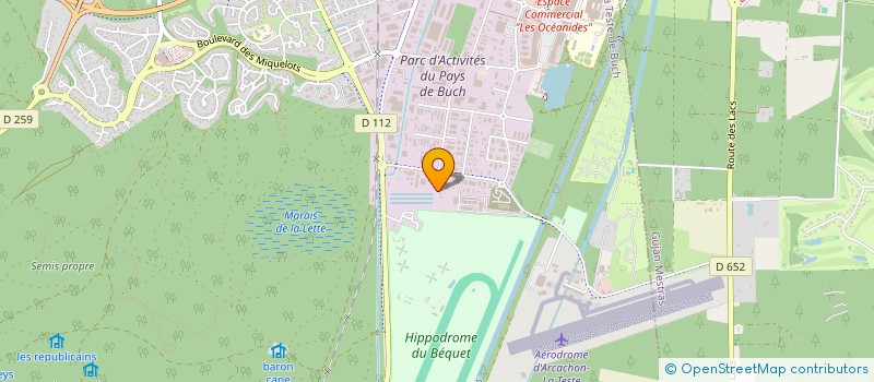 localisation de l'entreprise DE NAZCA à LA TESTE-DE-BUCH