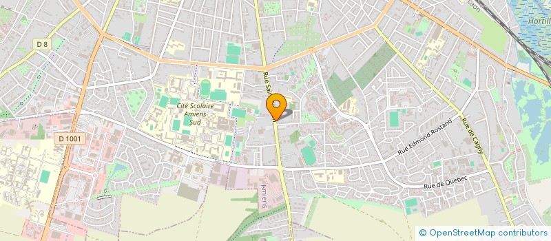localisation de l'entreprise DE NEUTER à AMIENS