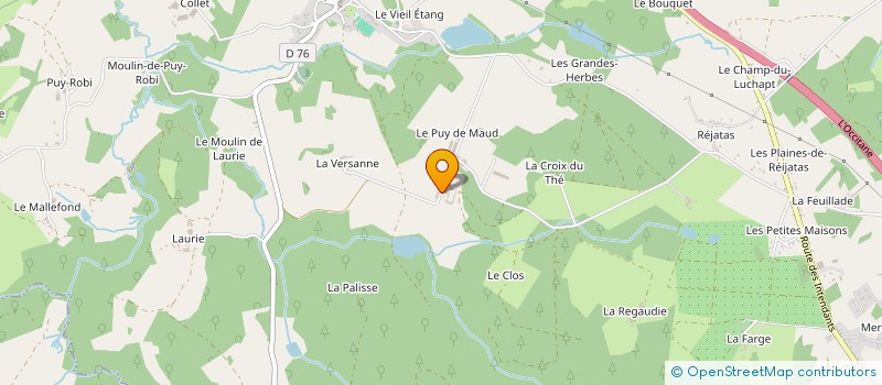 localisation de l'entreprise DE NEUVILLE  VICQ-SUR-BREUILH