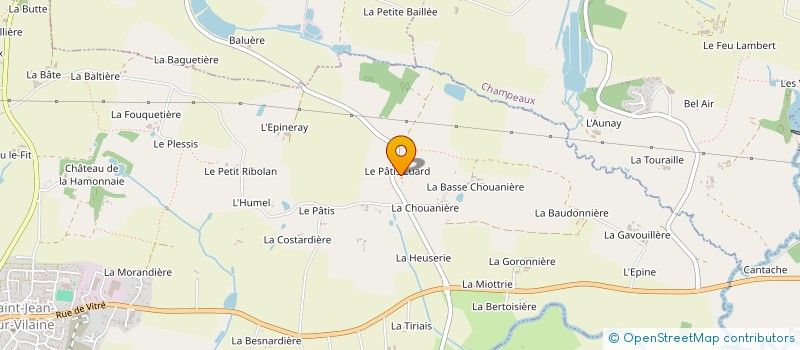 localisation de l'entreprise DE NORMANDY  SAINT-JEAN-SUR-VILAINE