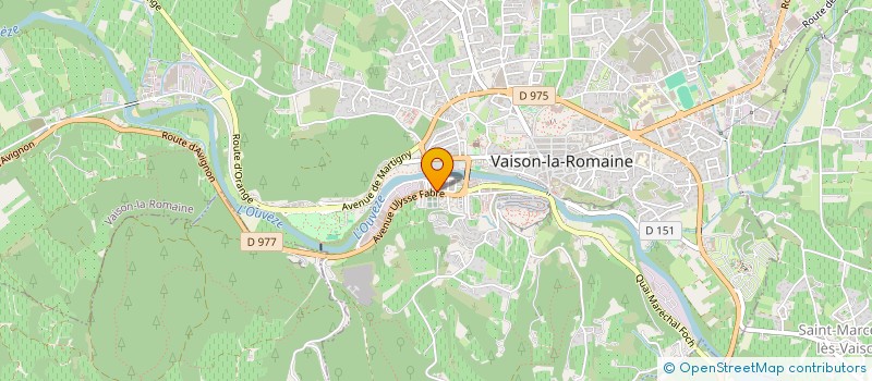 localisation de l'entreprise DE NOS TERRES A L ASSIETTE à VAISON-LA-ROMAINE