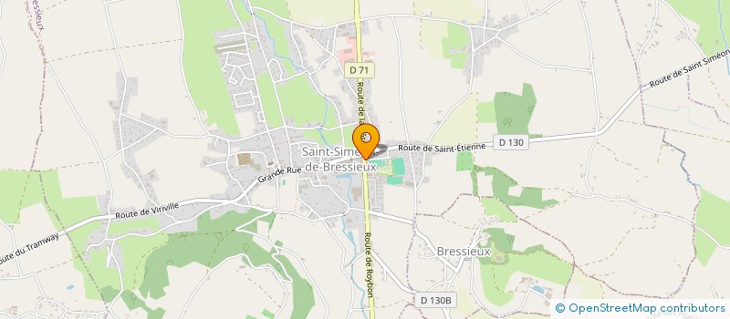 localisation de l'entreprise DE NOUS A VOUS à SAINT-SIMEON-DE-BRESSIEUX