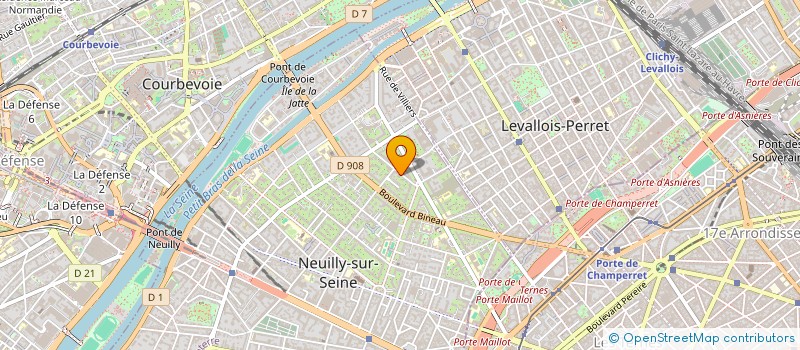 localisation de l'entreprise DE NUSADUA à NEUILLY-SUR-SEINE