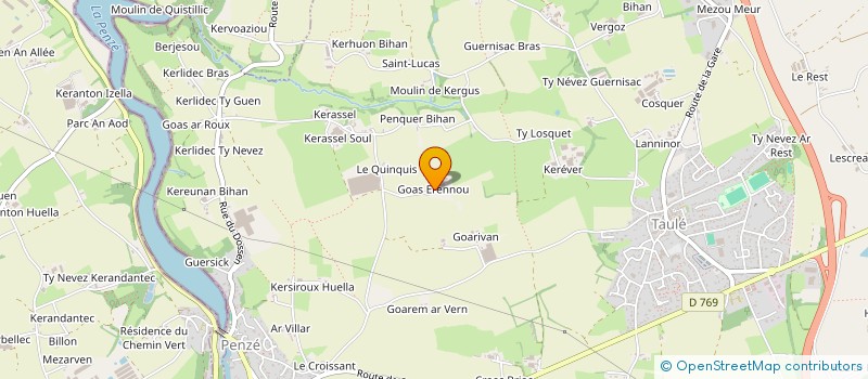 localisation de l'entreprise DE OASERENNOU à TAULE