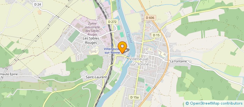 localisation de l'entreprise DE OLIVEIRA  VILLENEUVE-SUR-YONNE