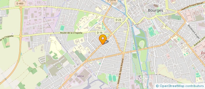 localisation de l'entreprise DE OLIVEIRA à BOURGES