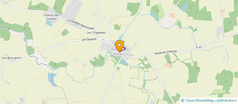 localisation de l'entreprise DE OLIVEIRA  AILLANT-SUR-MILLERON