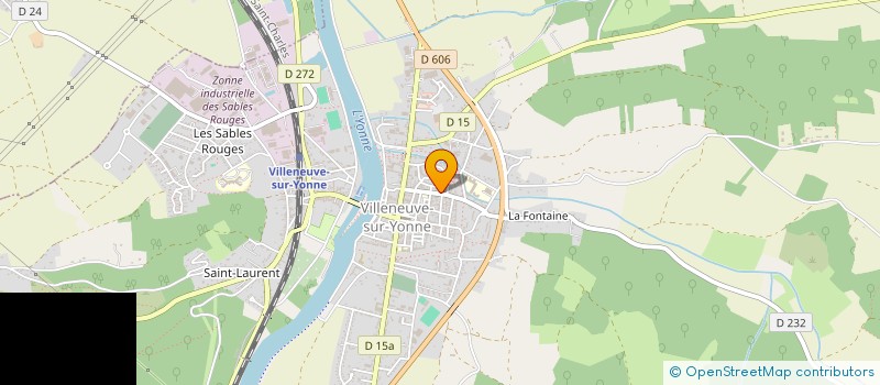 localisation de l'entreprise DE OLIVEIRA JOSE  VILLENEUVE-SUR-YONNE