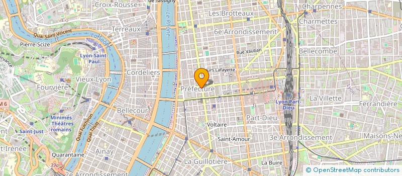 localisation de l'entreprise DE OLIVEIRA - JPJLJ  LYON