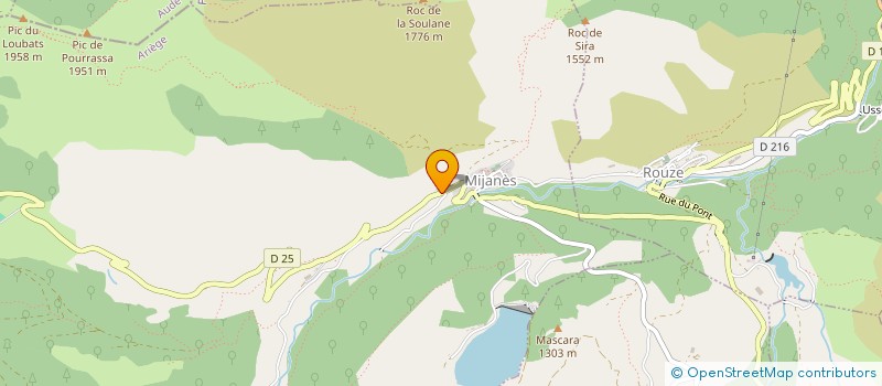 localisation de l'entreprise DE PAILHERES à ROUZE