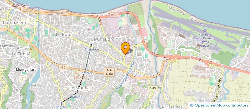 localisation de l'entreprise DE PALMAS-STRUCTOR à SAINT-DENIS