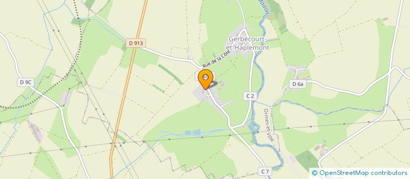 localisation de l'entreprise DE PAN  GERBECOURT-ET-HAPLEMONT