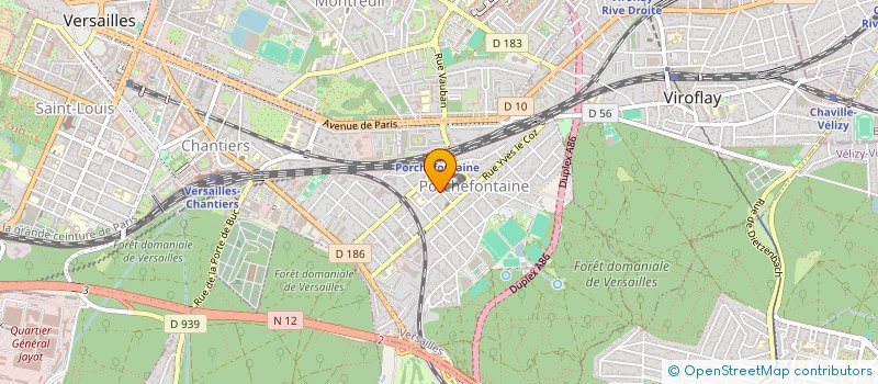 localisation de l'entreprise DE PAR EN VIGNE à VERSAILLES
