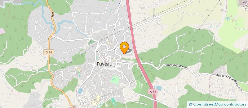 localisation de l'entreprise DE PAROLE ET D'ARGILE  FUVEAU