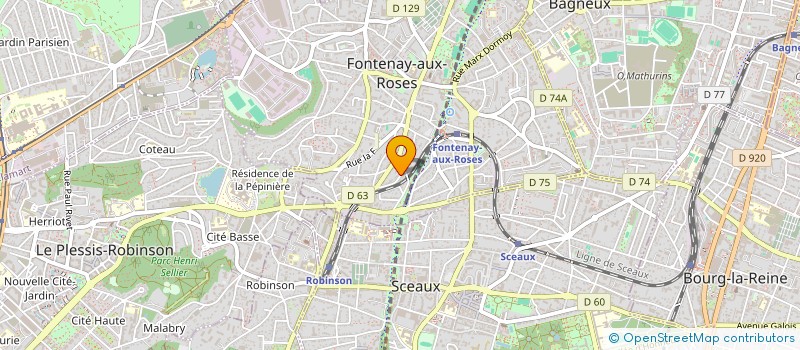 localisation de l'entreprise DE PASSAGE à FONTENAY-AUX-ROSES