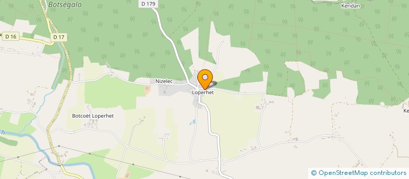 localisation de l'entreprise DE PENVERN à GRANDCHAMP