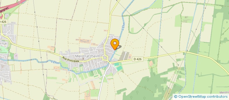 localisation de l'entreprise DE PETALES EN AIGUILLES  MEISTRATZHEIM