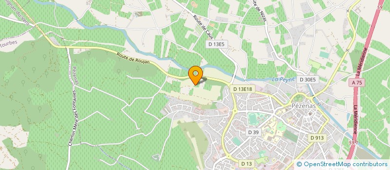 localisation de l'entreprise DE PEYRAT à TOURBES