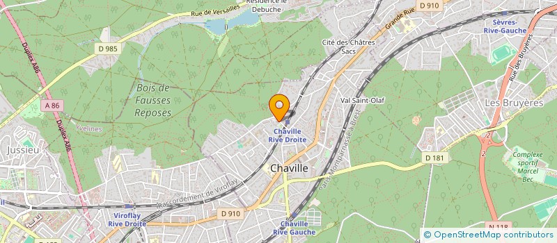 localisation de l'entreprise DE PICTURA à CHAVILLE