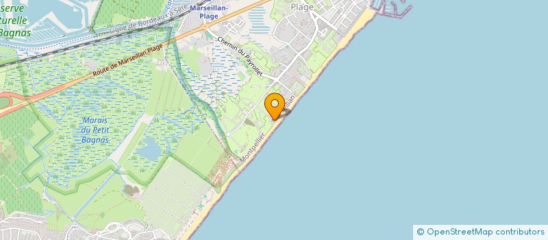 localisation de l'entreprise DE PIETREMONT à MARSEILLAN