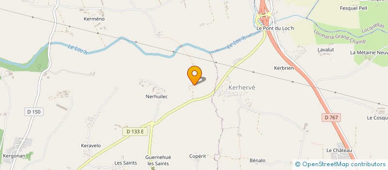 localisation de l'entreprise DE PIRIAC à GRANDCHAMP