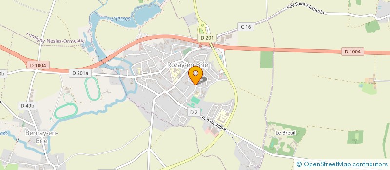 localisation de l'entreprise DE PLUME EN AIGUILLE  COURPALAY