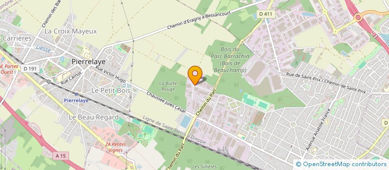 localisation de l'entreprise DE PMEC  PIERRELAYE