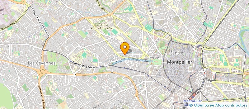 localisation de l'entreprise DE POGGIO ROSSO E 684 à MONTPELLIER