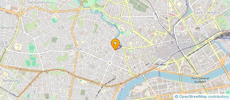 localisation de l'entreprise DE POINTZERO à NANTES