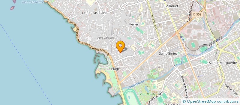 localisation de l'entreprise DE POITEVIN DE MAURILLAN à MARSEILLE