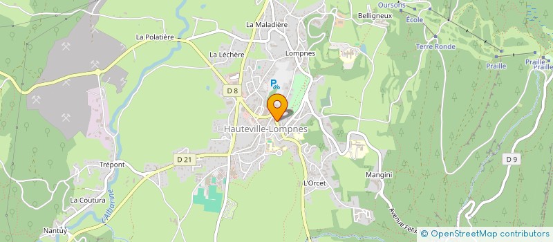 localisation de l'entreprise DE POL PIZZA à PLATEAU D'HAUTEVILLE