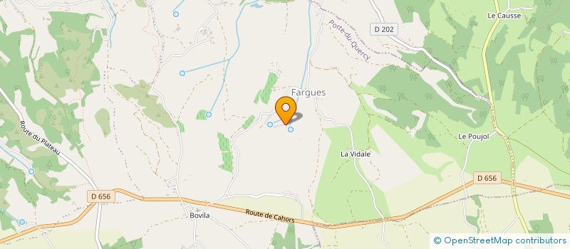 localisation de l'entreprise DE PONS  PORTE-DU-QUERCY