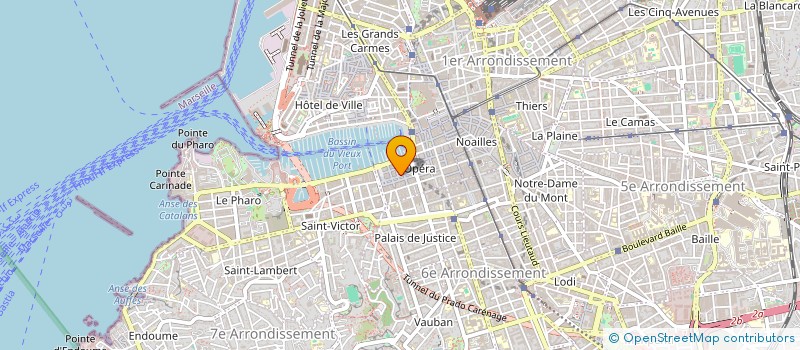 localisation de l'entreprise DE PORT ET D'AUTRE à MARSEILLE