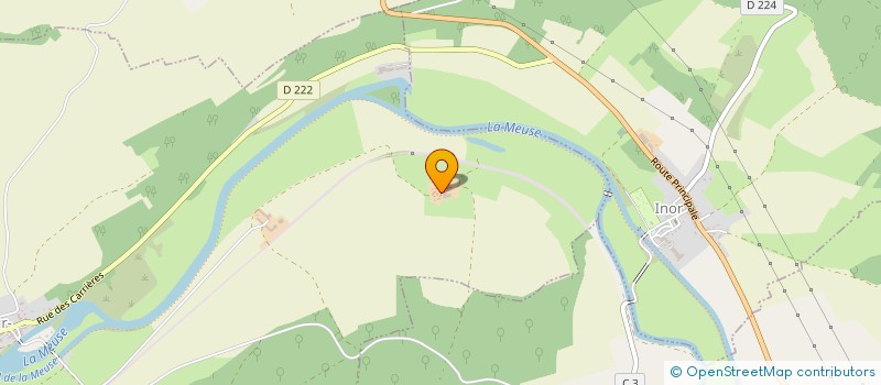 localisation de l'entreprise DE PRAOUILLY à POUILLY-SUR-MEUSE