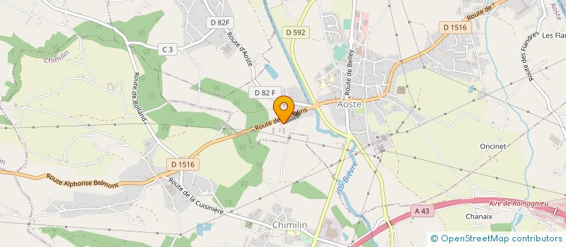 localisation de l'entreprise DE PRE LEVEY à AOSTE