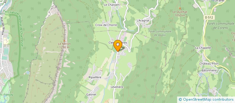 localisation de l'entreprise DE PRE PALLON à SAINT-MARTIN-LE-VINOUX