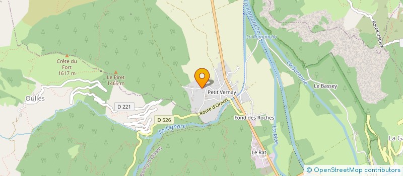 localisation de l'entreprise DE PRESSE DES DEUX ALPES  LES DEUX ALPES