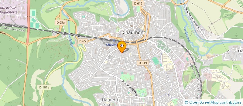 localisation de l'entreprise DE PROFUNDIS à CHAUMONT