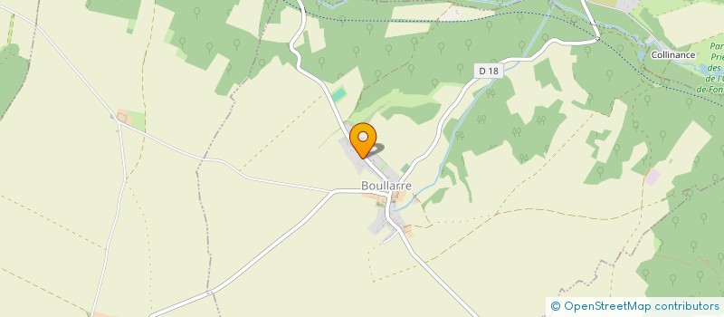 localisation de l'entreprise DE PUISIERE  BOULLARRE