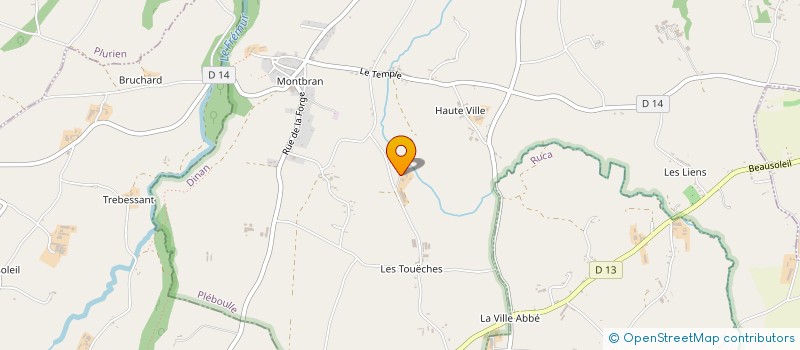 localisation de l'entreprise DE QUESNOUE à PLEBOULLE