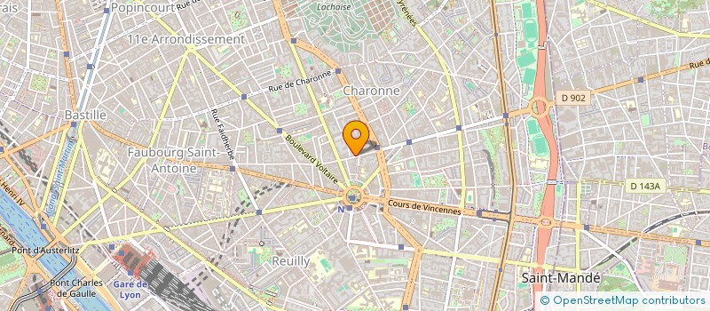 localisation de l'entreprise DE QUOI J'ME MELE  PARIS